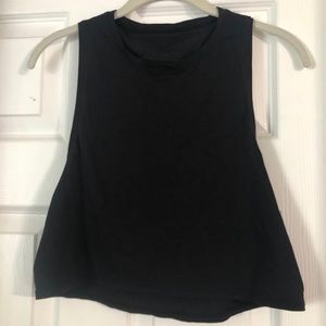 Lululemon CUT BACK CROP TANK